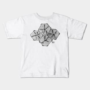 Hepatocyte Pen and Ink Drawing Kids T-Shirt